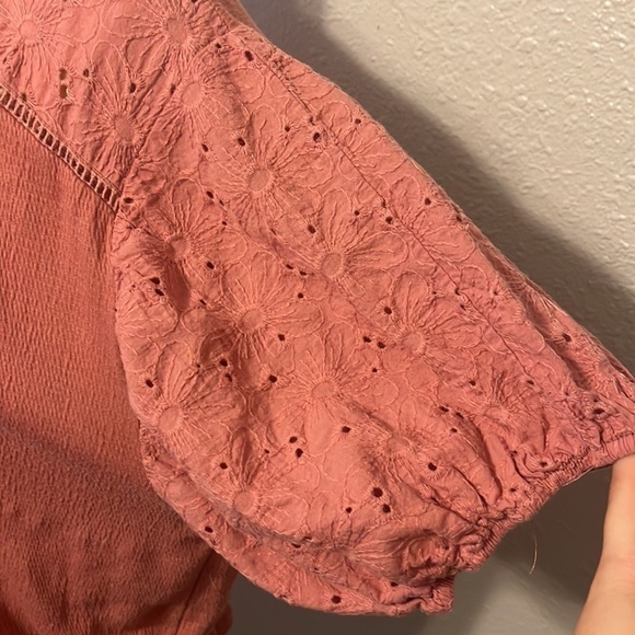 𝅺est 1946 Pink Boho Top Size XL - Picture 3 of 7